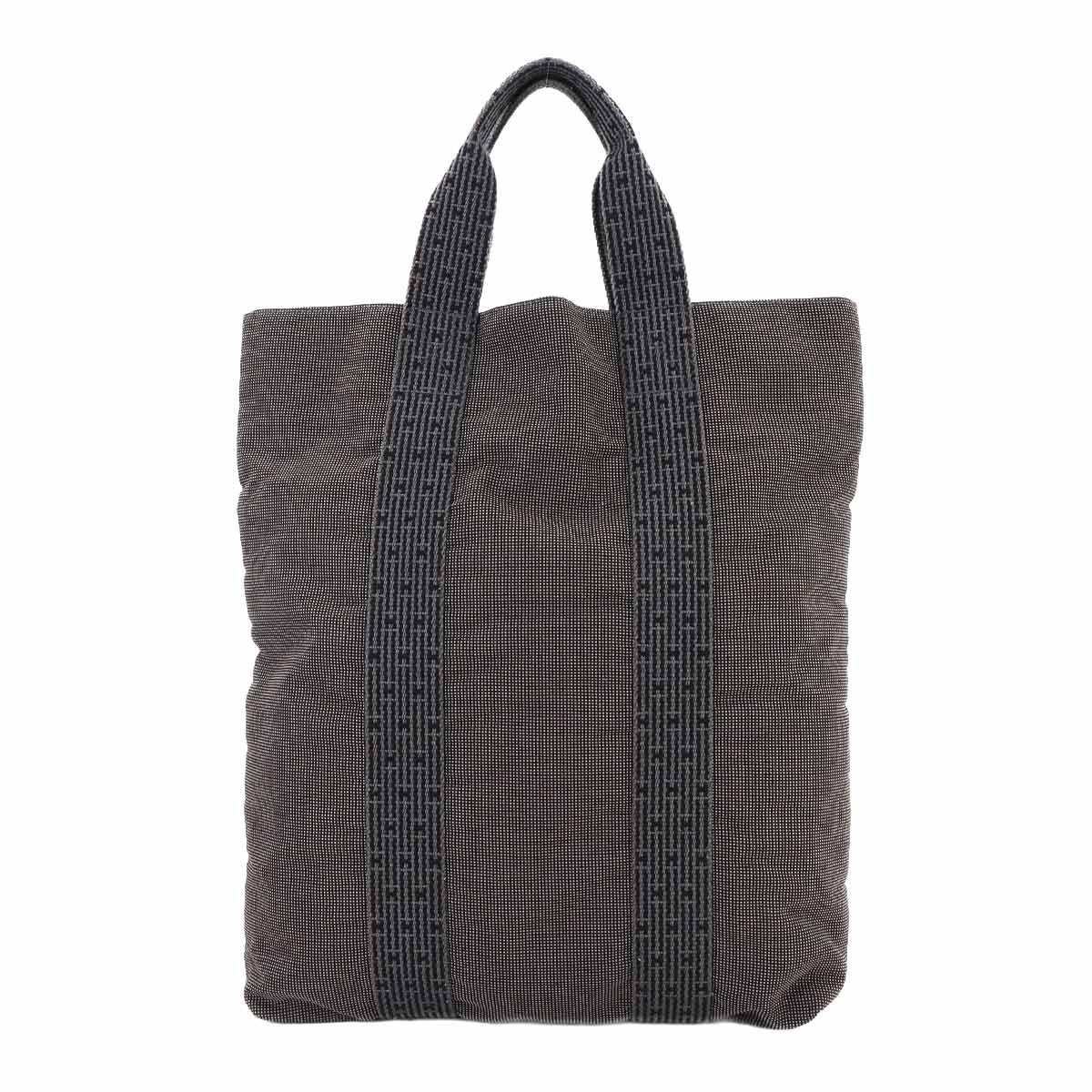 Herline Cabas Tote Bag Canvas Gray Purse