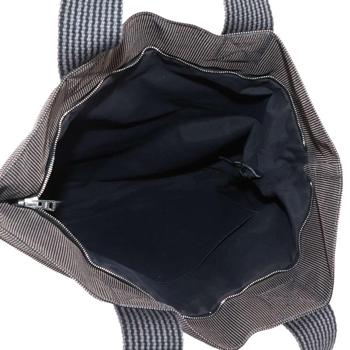 Herline Cabas Tote Bag Canvas Gray Purse