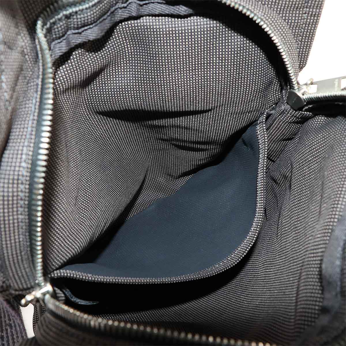 Her Line Ad PM Backpack Canvas Gray Purse