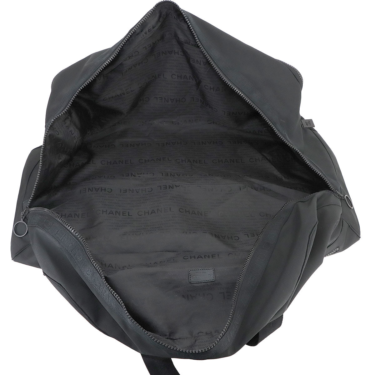 Sports Line Boston Bag Nylon Black A19977 Vintage Purse