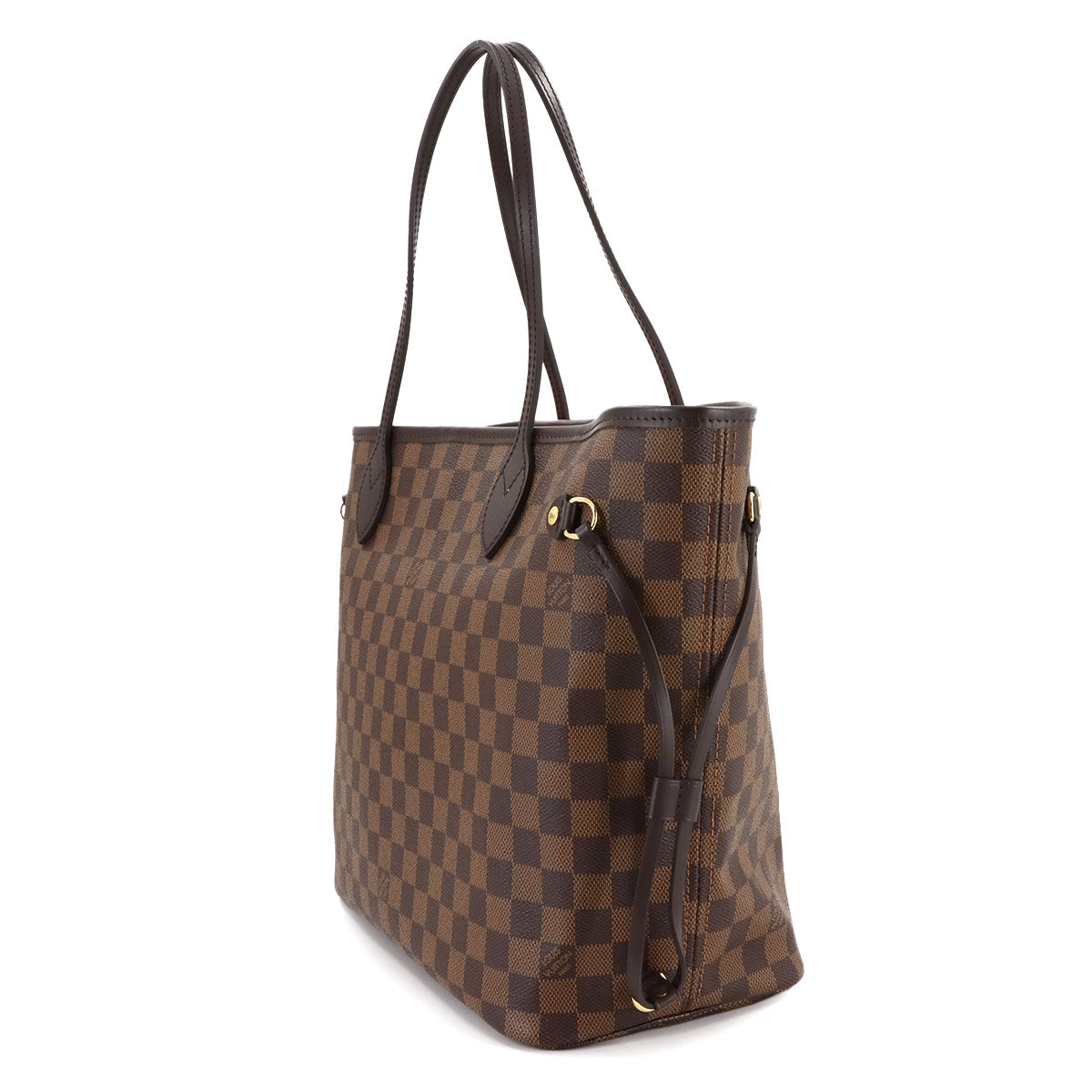 Damier Neverfull MM Tote Bag Rose Ballerine N40598 Purse