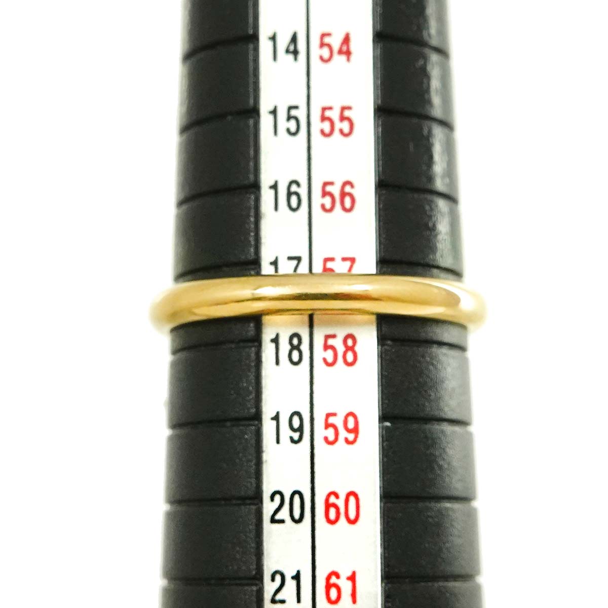 Classic Ring 18K Yellow Gold 750 size58 8-8.25(US)