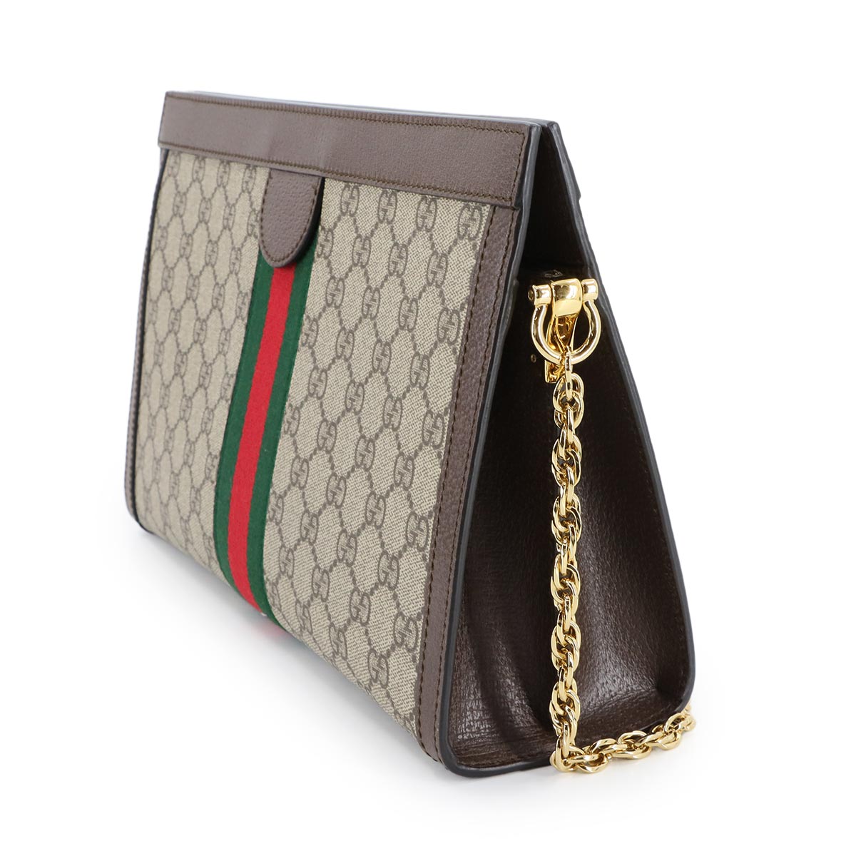 Ophidia GG Medium Shoulder Bag GG Supreme Canvas Beige 503876