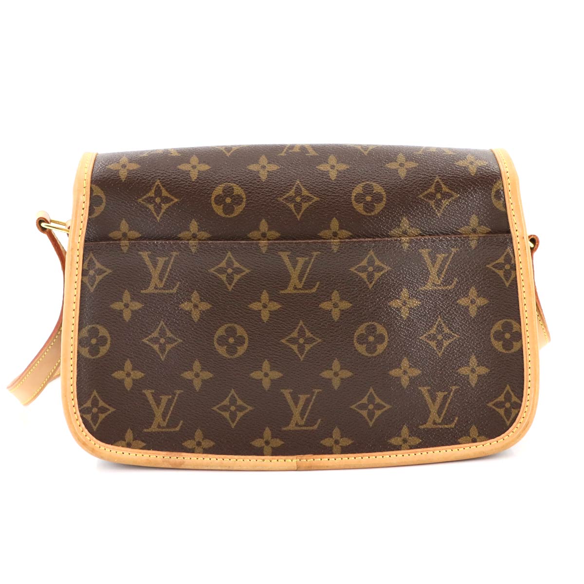 Monogram Sologne Shoulder Bag Brown M42250 Purse