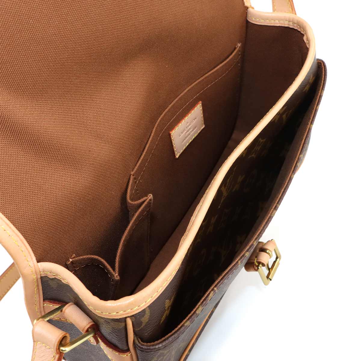 Monogram Sologne Shoulder Bag Brown M42250 Purse