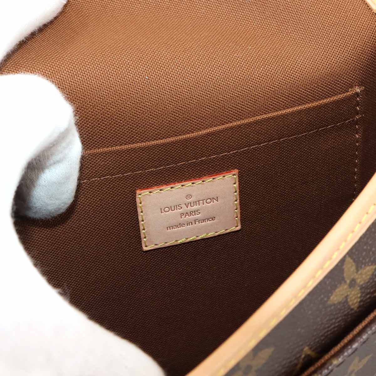 Monogram Sologne Shoulder Bag Brown M42250 Purse