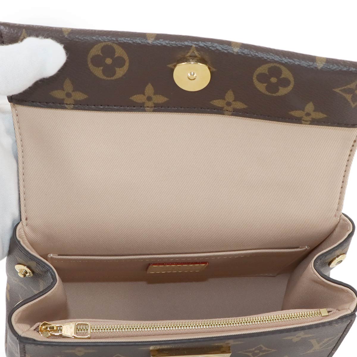 Monogram Cluny MINI 2way Hand Shoulder Bag Brown M46055