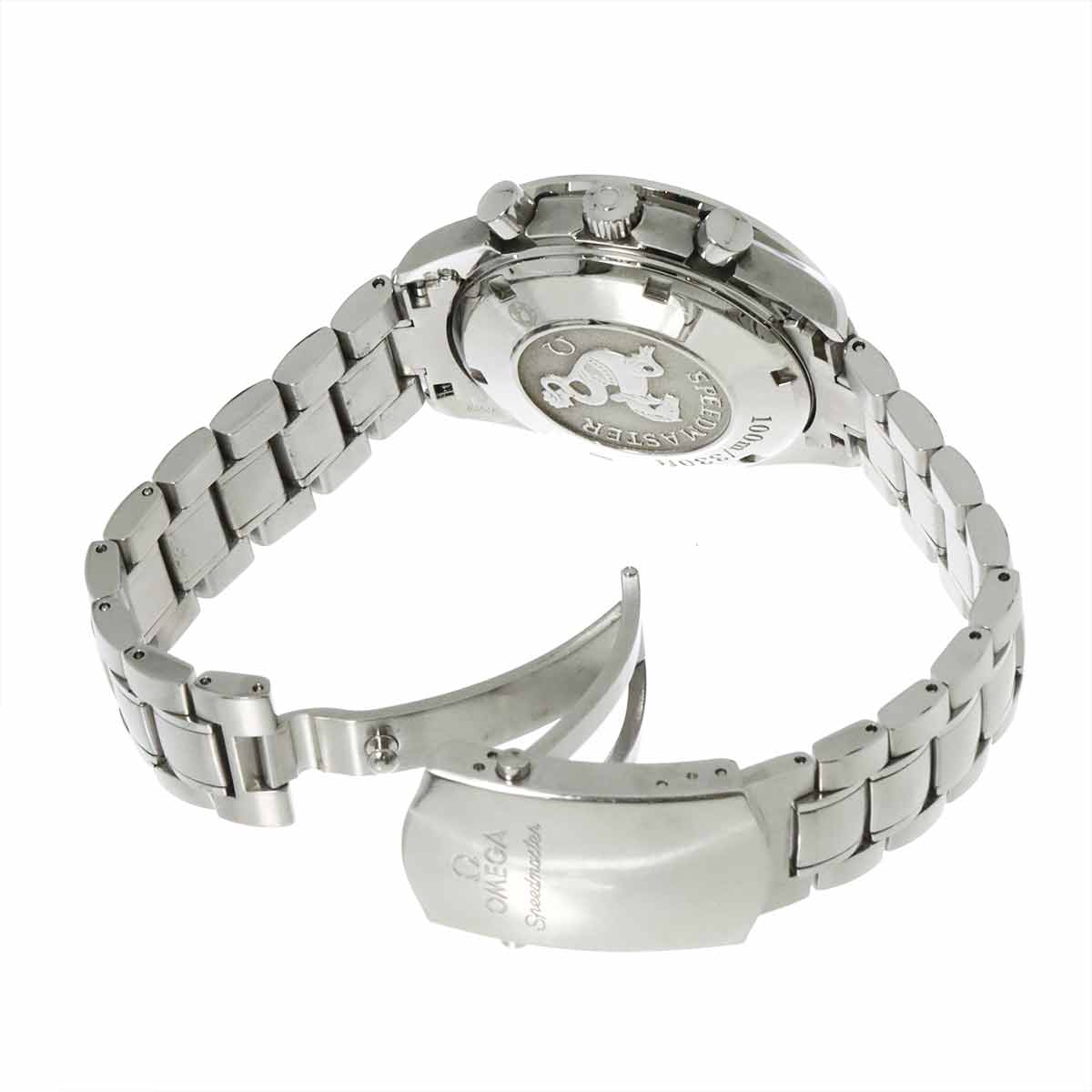 Speedmaster Triple Calendar 3220 50 Automatic Black Dial Mens