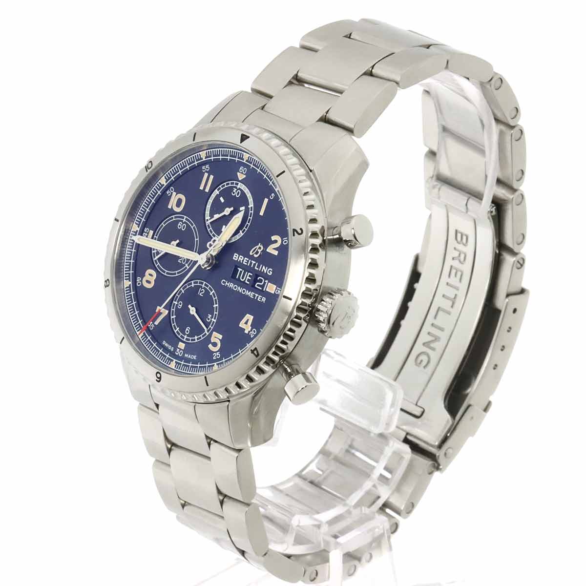 Aviator 8 A13316 Automatic Blue Dial Mens Watch