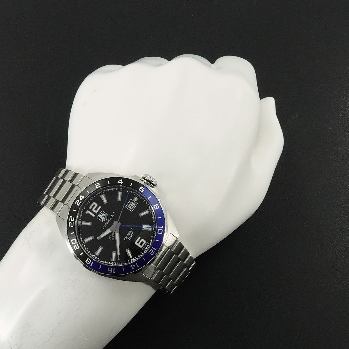 Formula 1 Caliber 7 GMT Black Dial WAZ211A BA0875 Mens