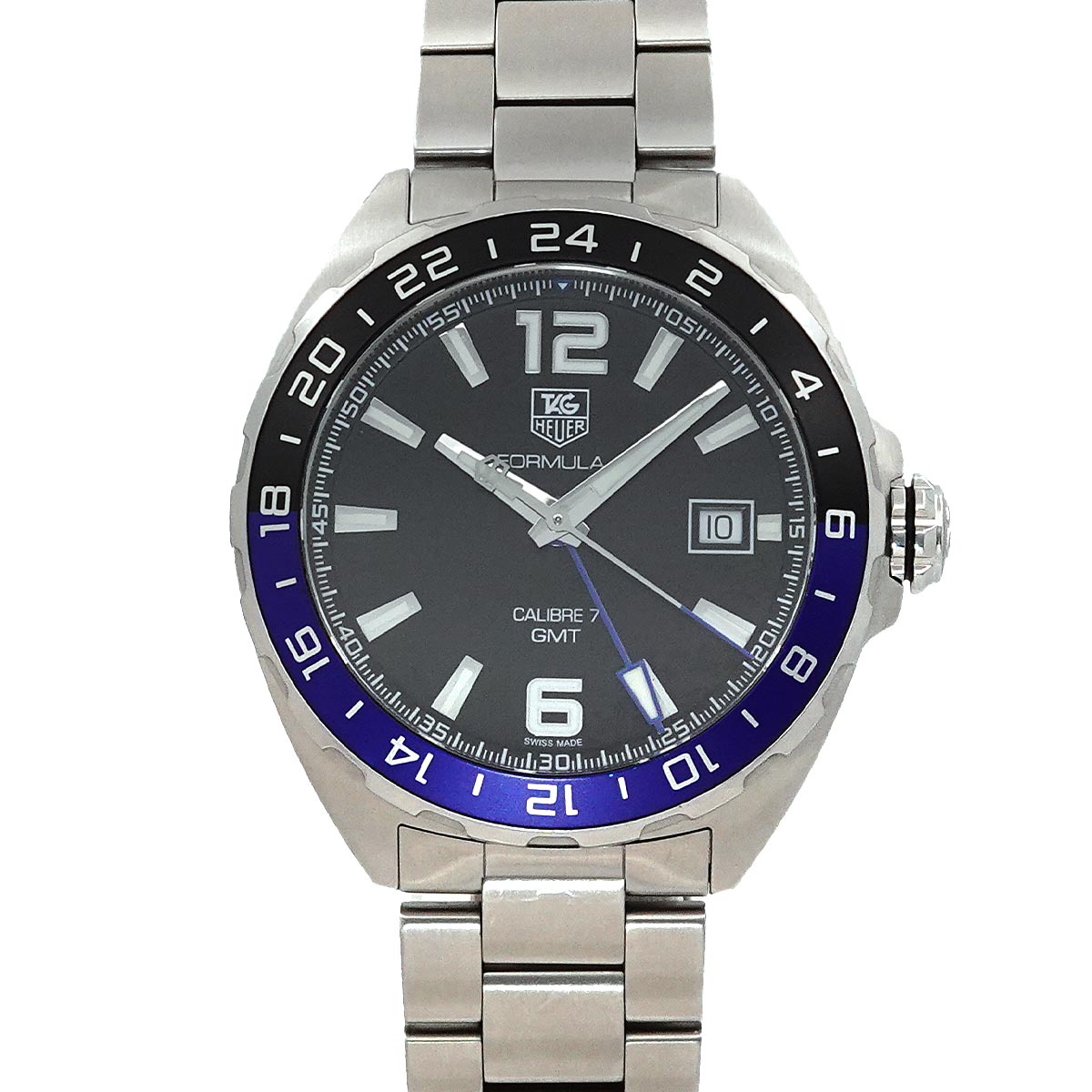 Formula 1 Caliber 7 GMT Black Dial WAZ211A BA0875 Mens