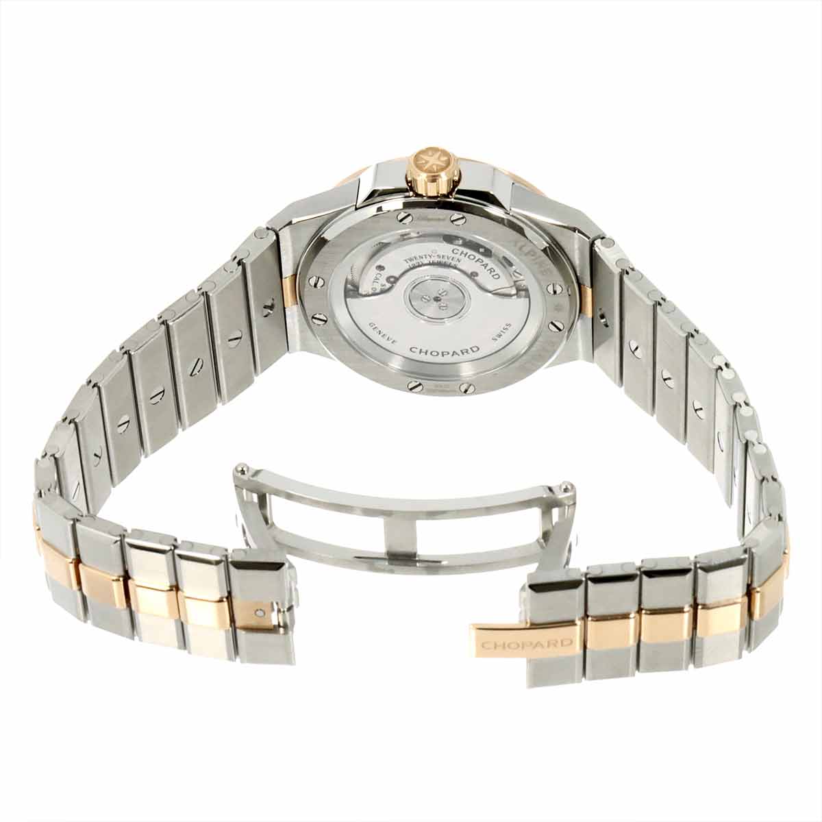 Alpine Eagle 298617 6001 K18PG Automatic Gray Dial Ladies