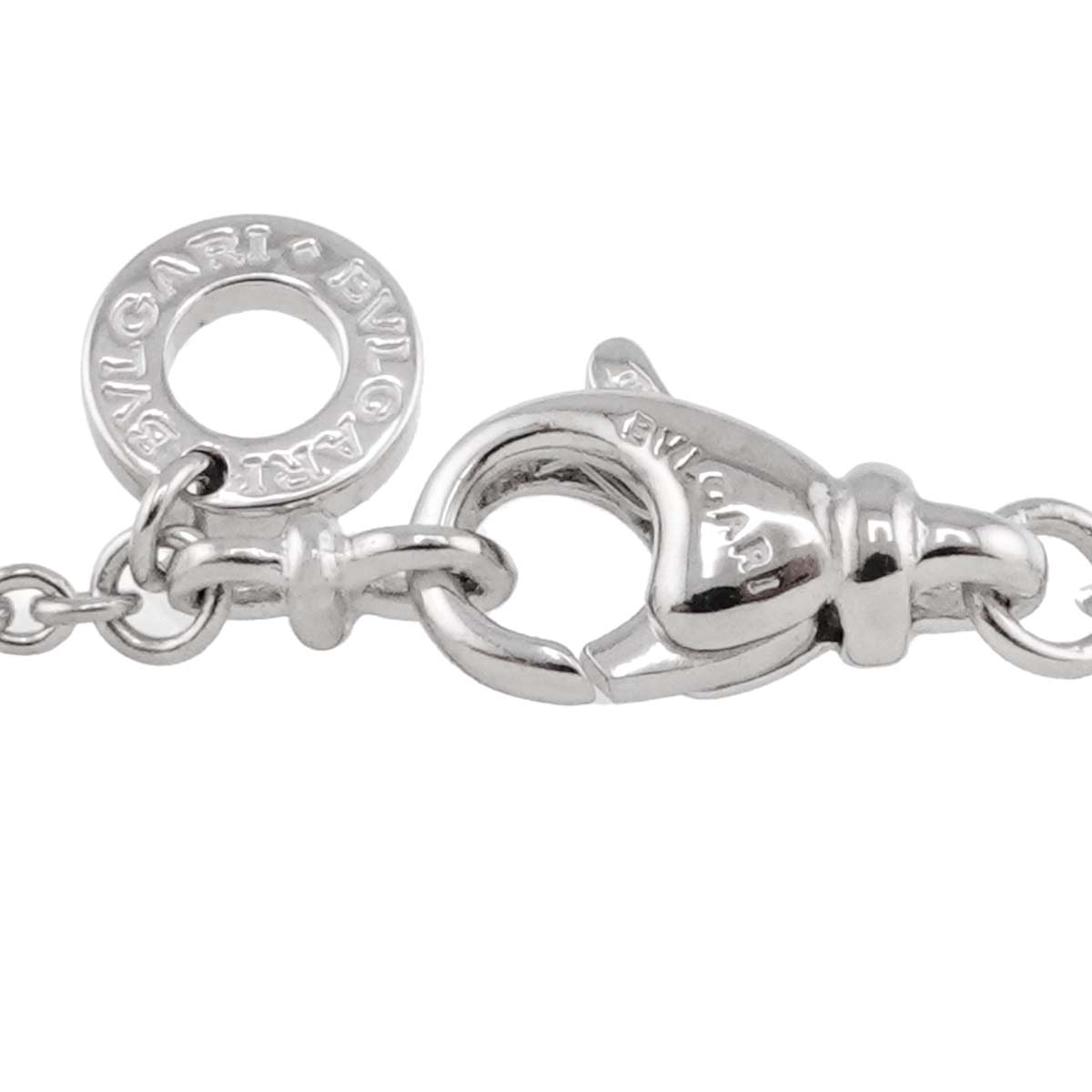 Cross Necklace 18K White Gold 750