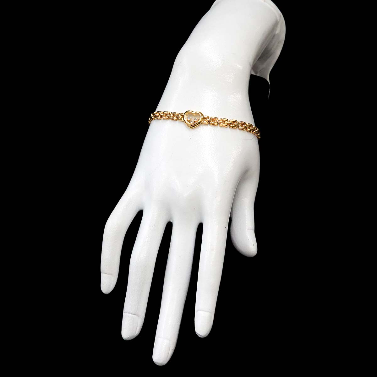 Happy Diamond Bracelet 18K YG Yellow Gold 750