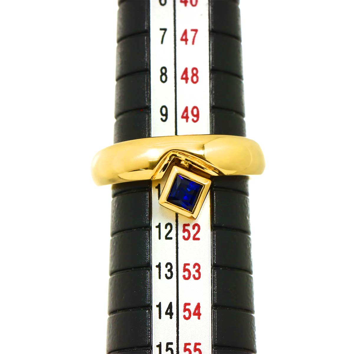 Sapphire Ring 18K YG 750 Size5.25(US)