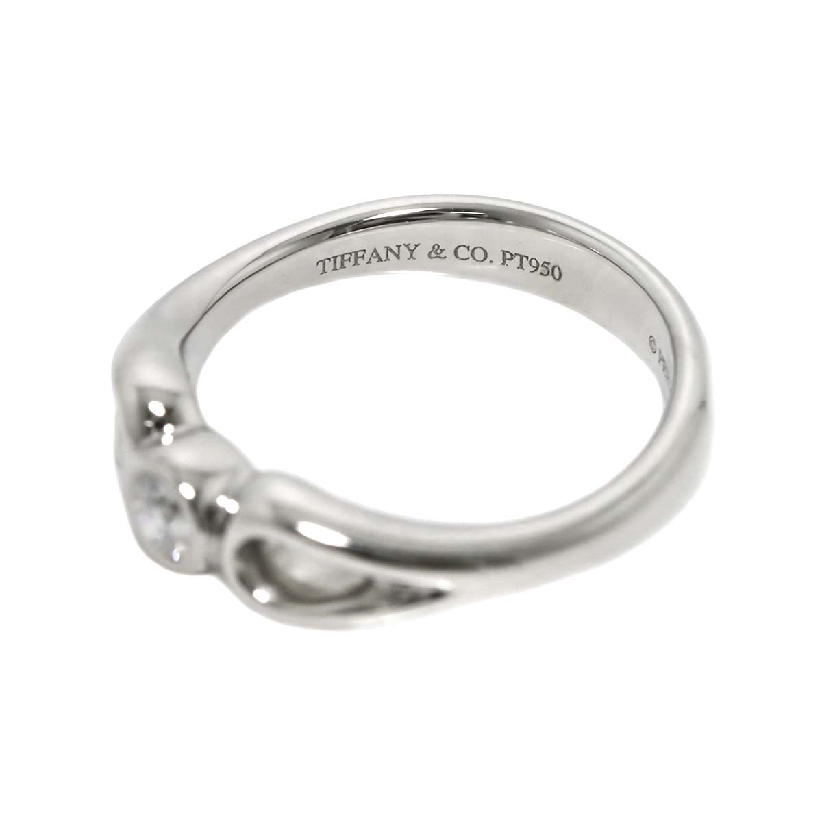 Teardrop Diamond Ring Platinum size6-6.25(US)