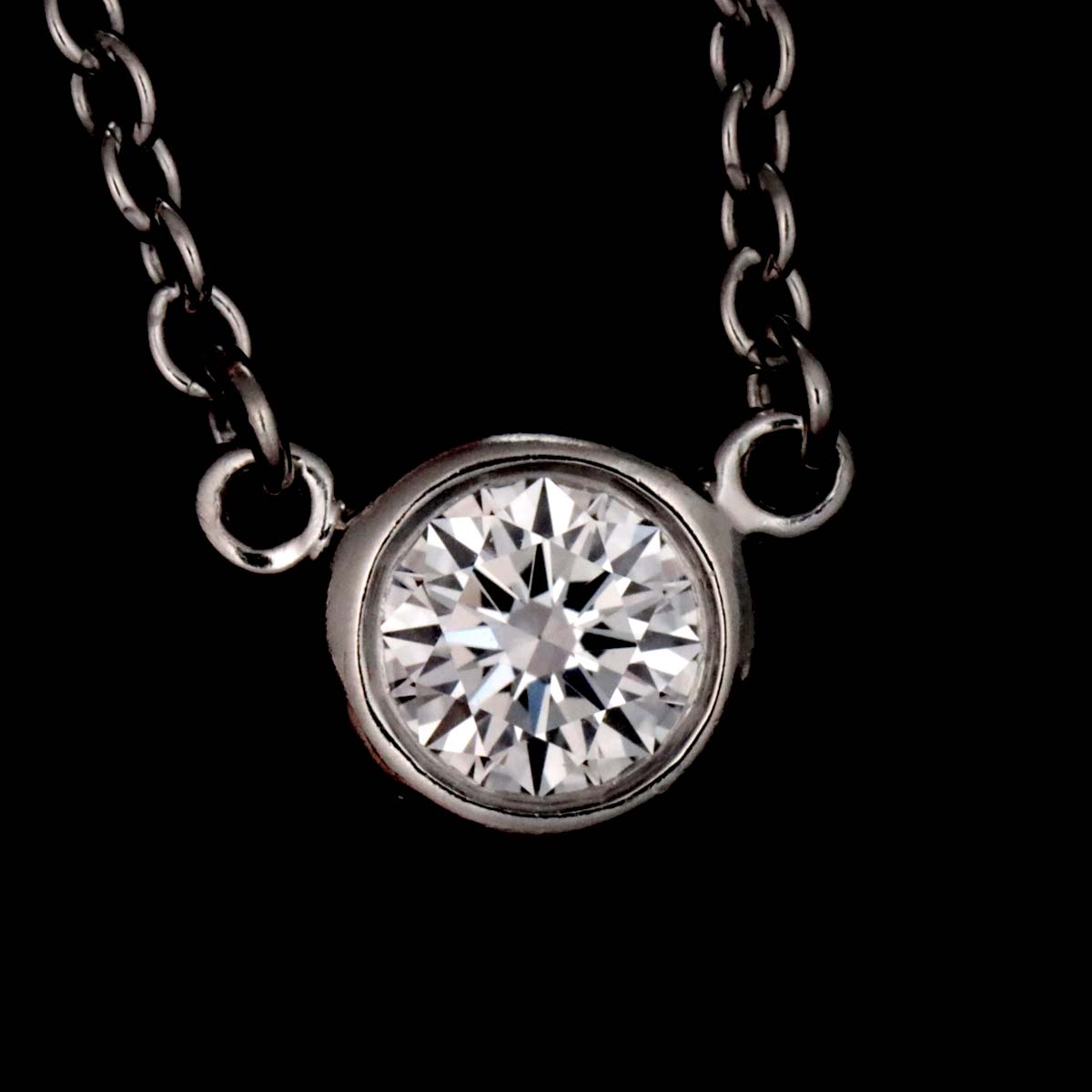 By The Yard Diamond Necklace Platinum