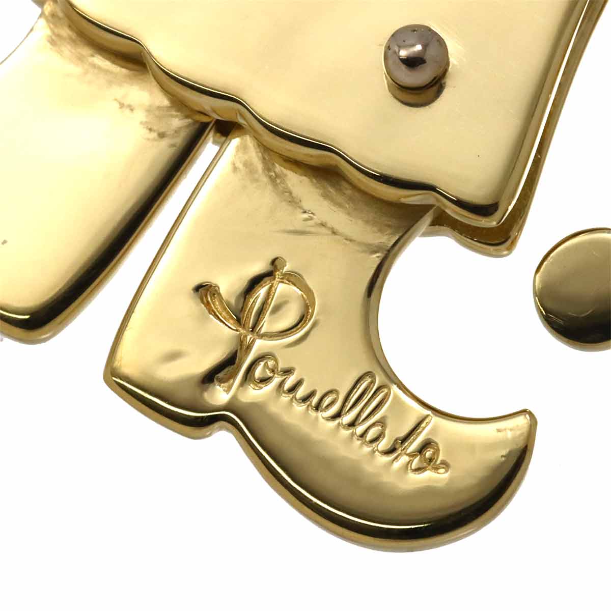 King motif Pendant Top 18K YG 750