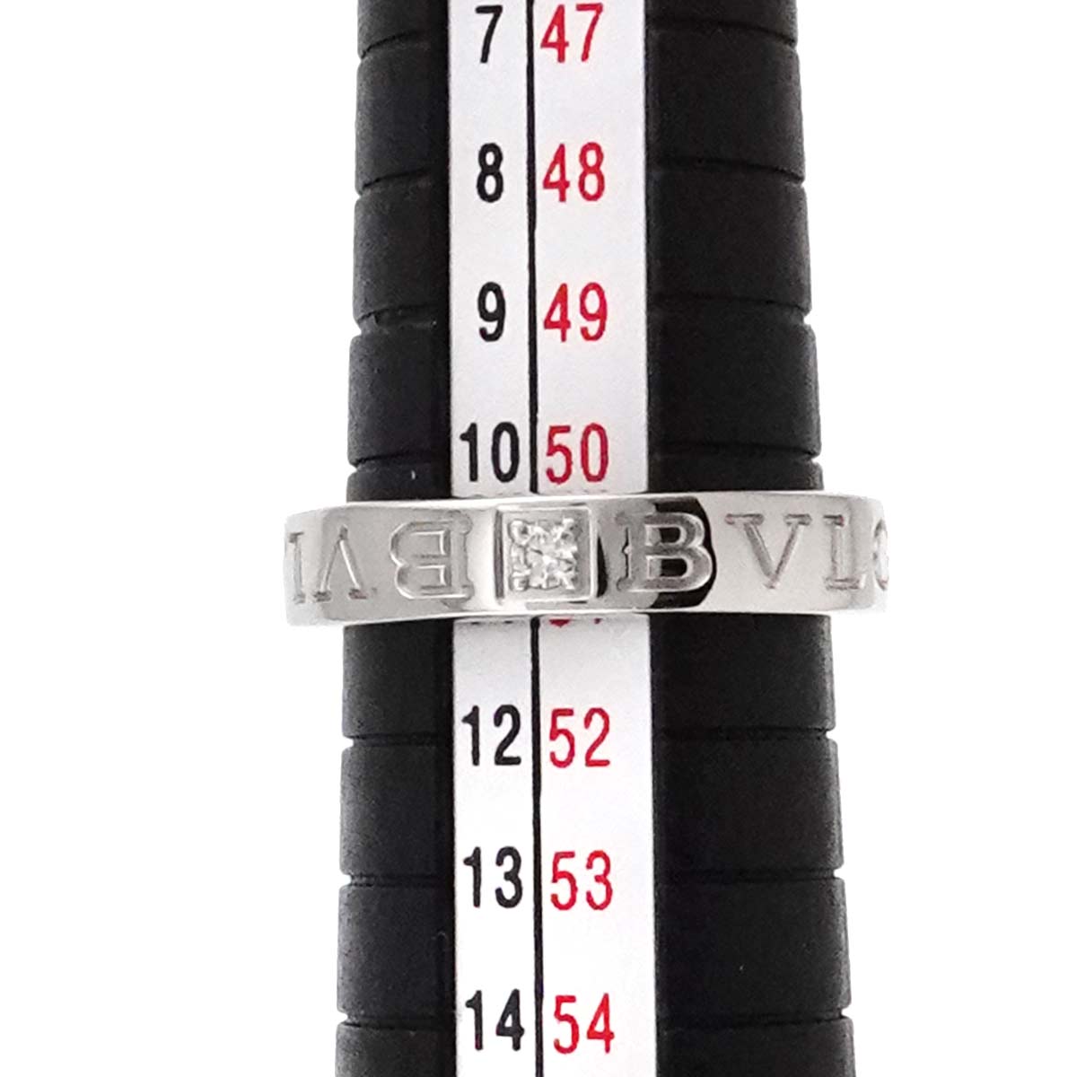 B-ZERO1 Diamond Ring 18K WG 750 size5.5-5.75(US)