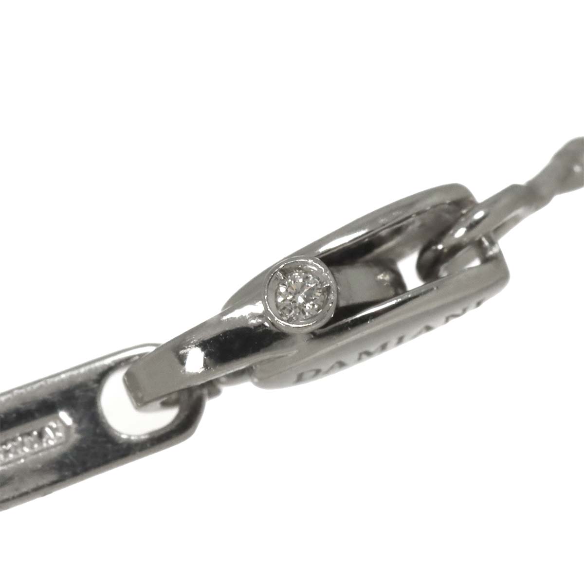 Belle Epoque Diamond Cross Necklace XS 18K WG 750