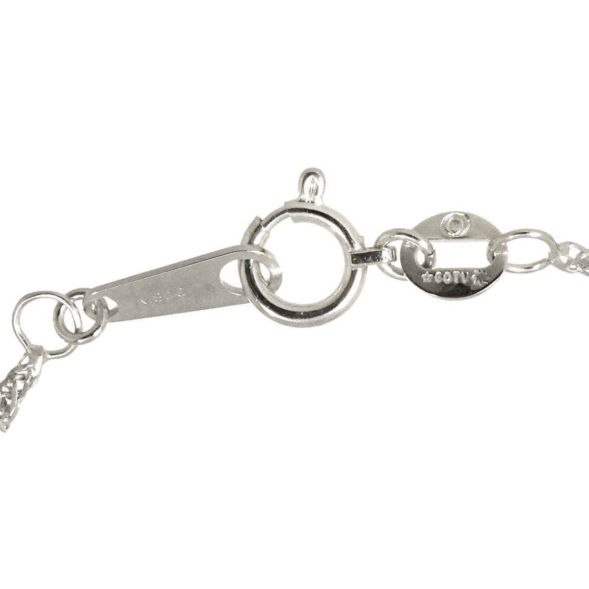 Diamond 1.28ct Necklace 18K WG White Gold 750