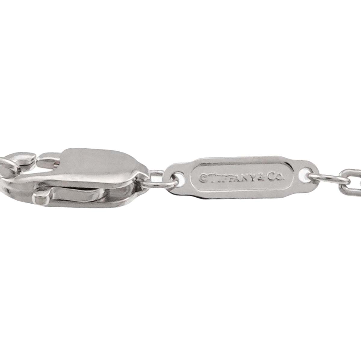 Lock Necklace 18K White Gold 750