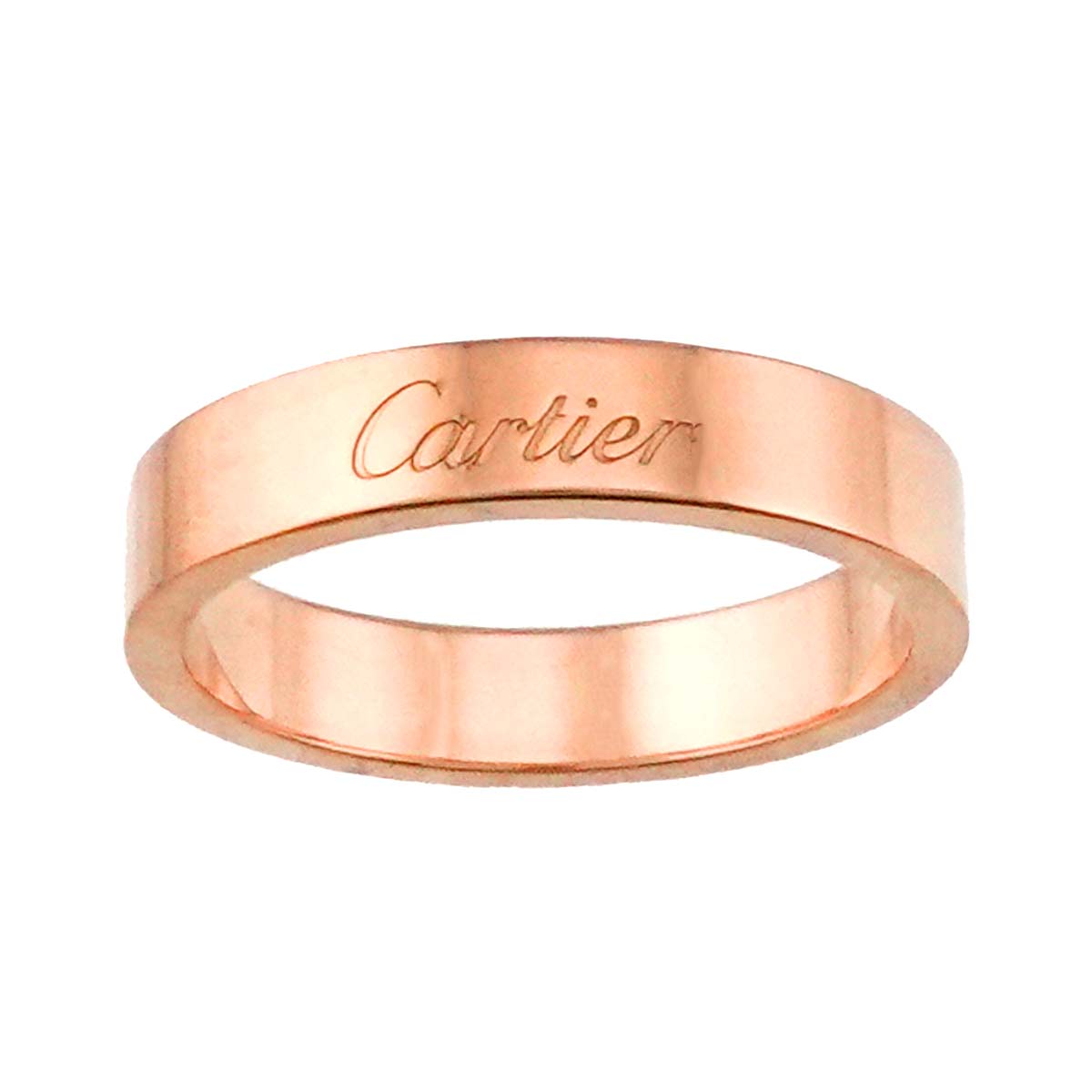 C de Ring 18K Pink Gold 750 Size55 6.75-7.25(US)