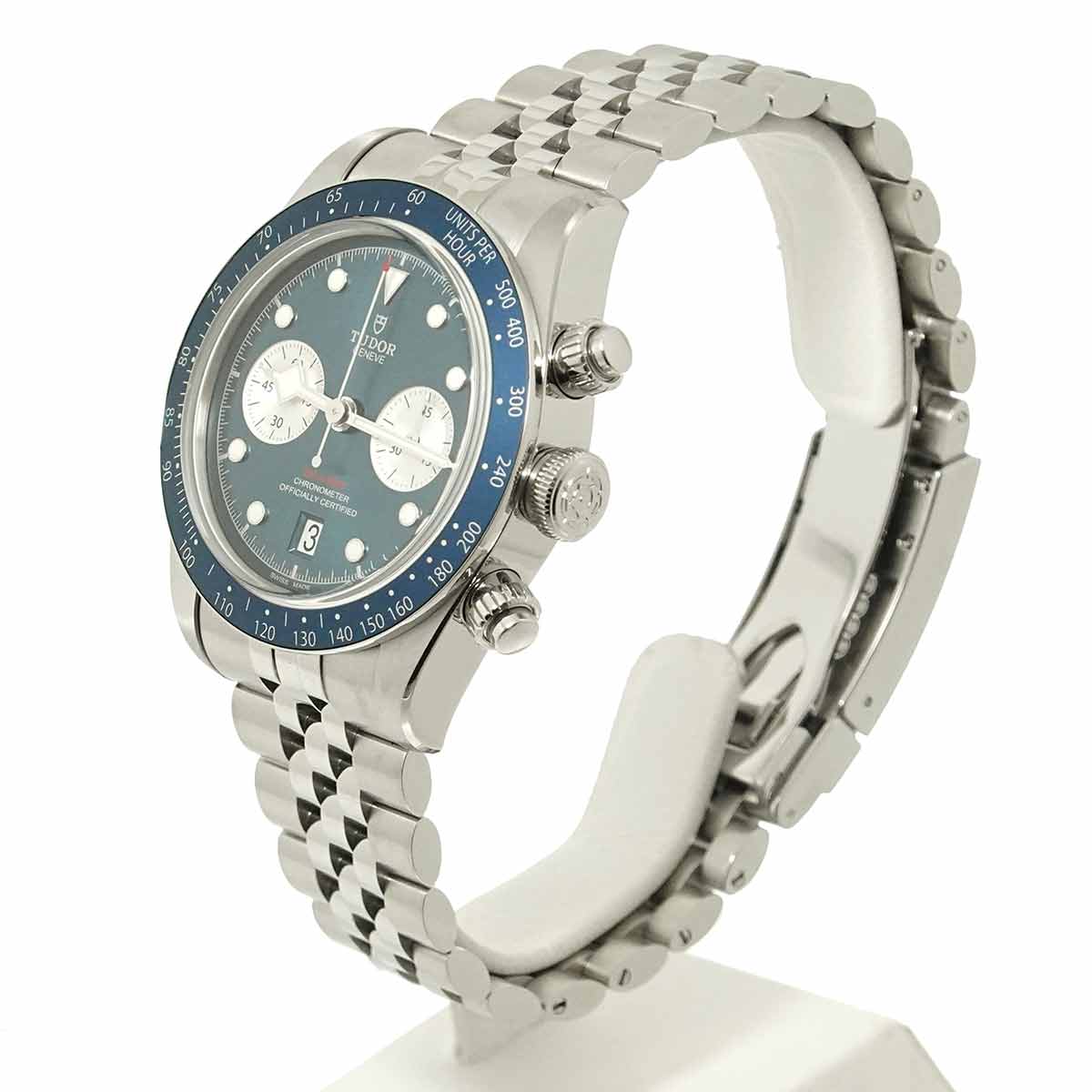 Black Bay Chronograph 79360B Automatic Blue Dial Mens Watch