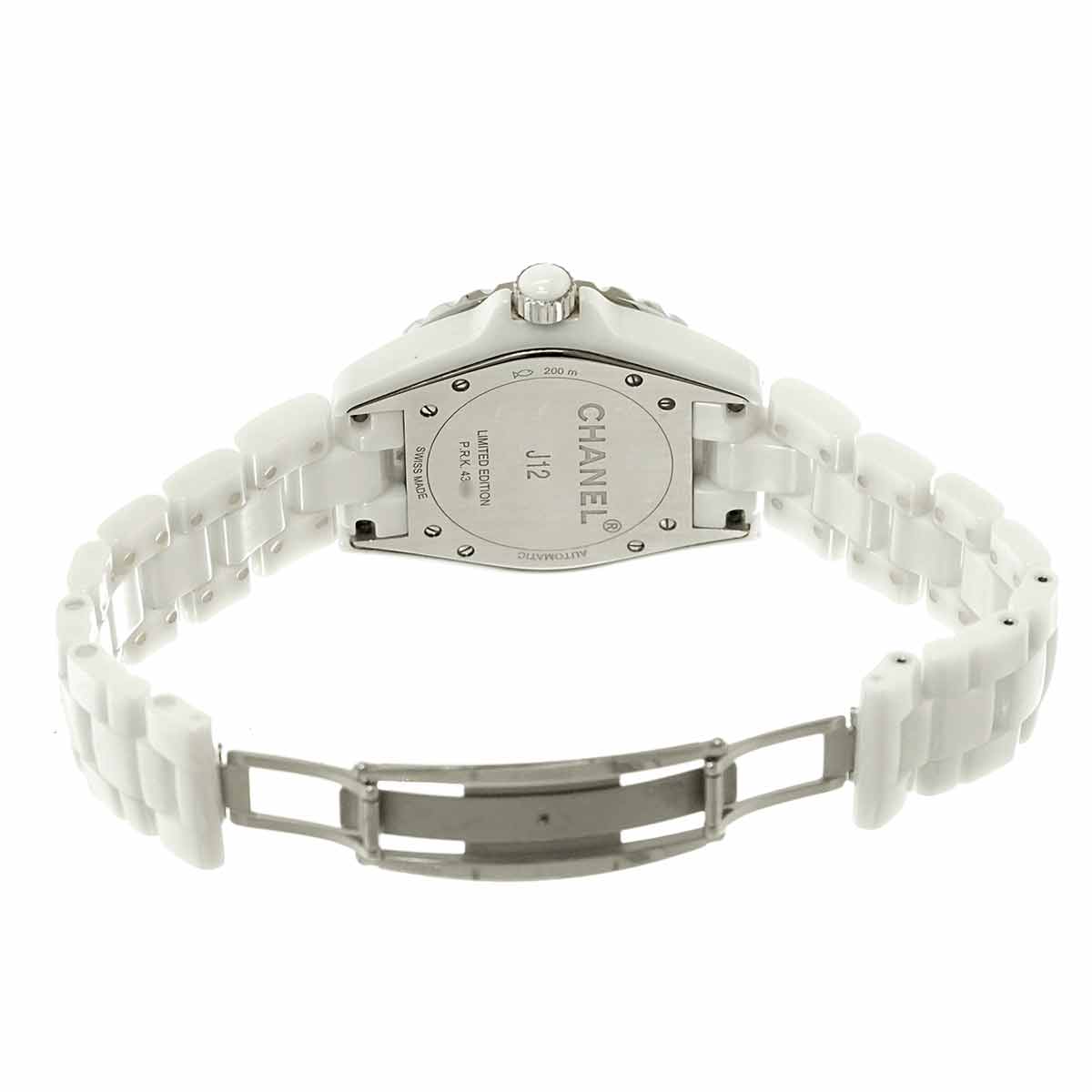 J12 Soft Mint H4465 Ceramic Automatic White Dial Mens