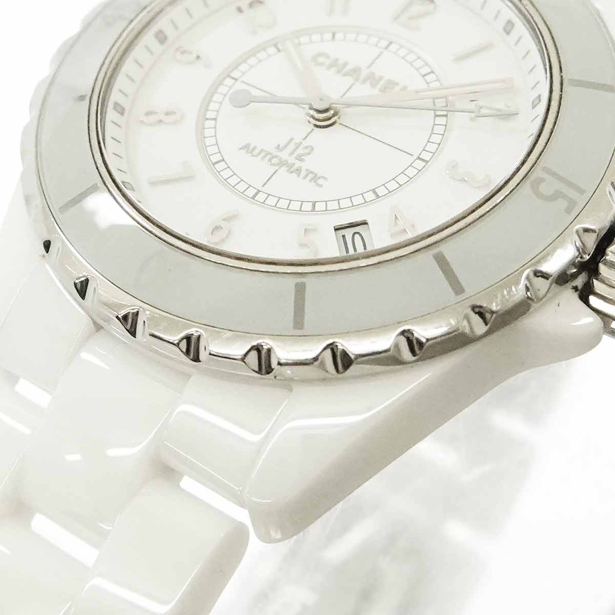 J12 Soft Mint H4465 Ceramic Automatic White Dial Mens