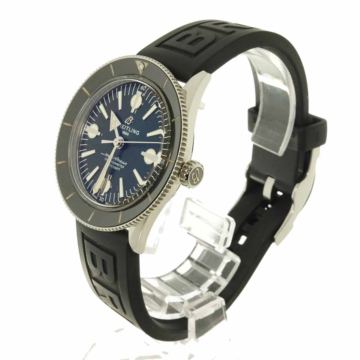 Super Ocean A10370 Automatic Black Dial Mens Watch