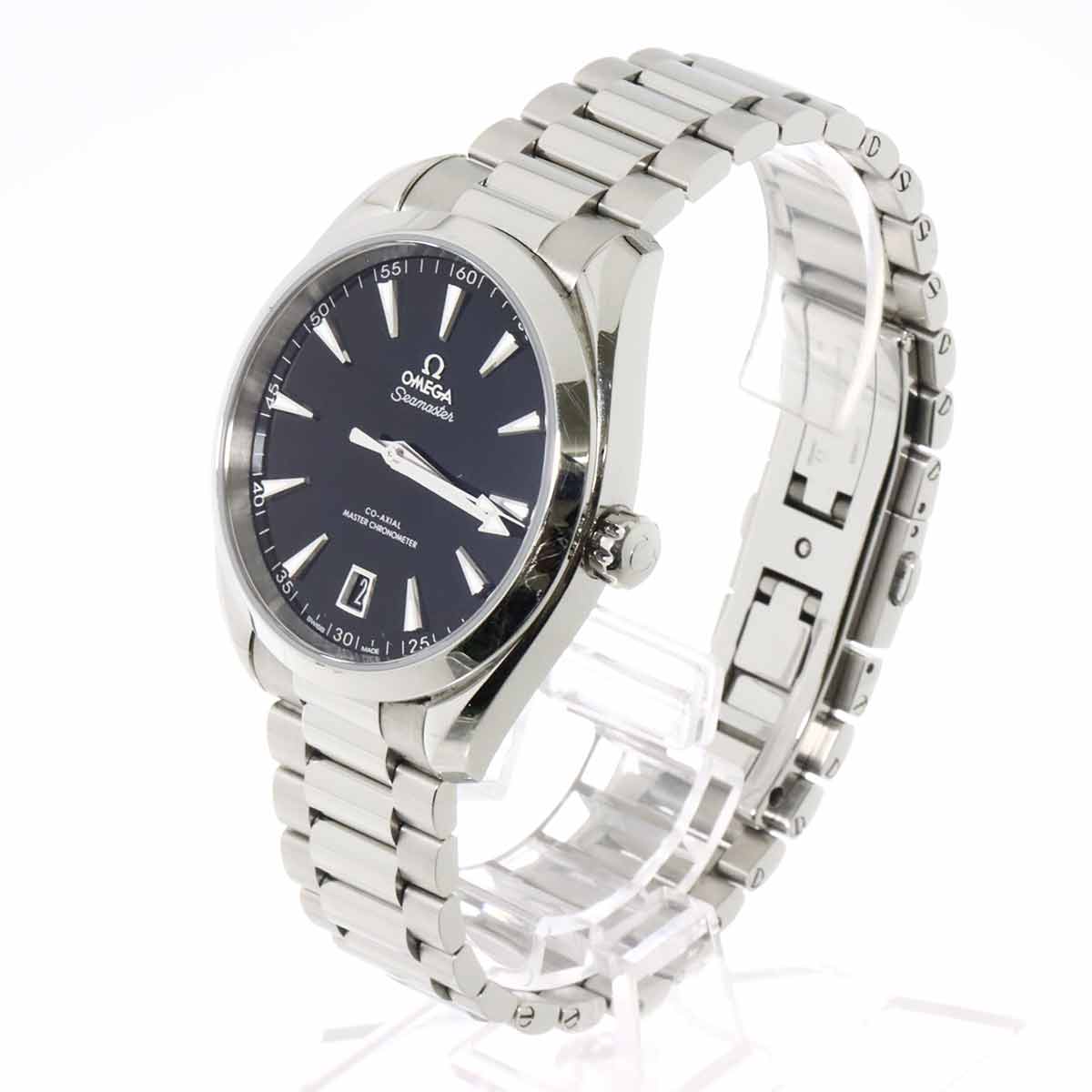 Seamaster Aqua Terra 220 10 41 21 01 002 Black Dial Mens Watch