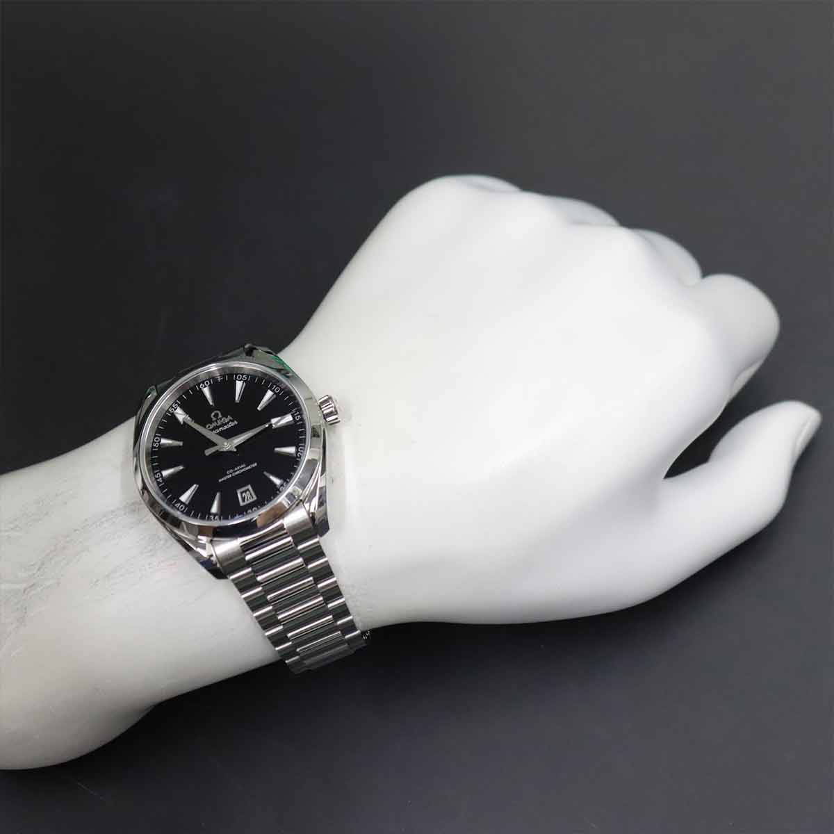 Seamaster Aqua Terra 220 10 41 21 01 002 Black Dial Mens Watch