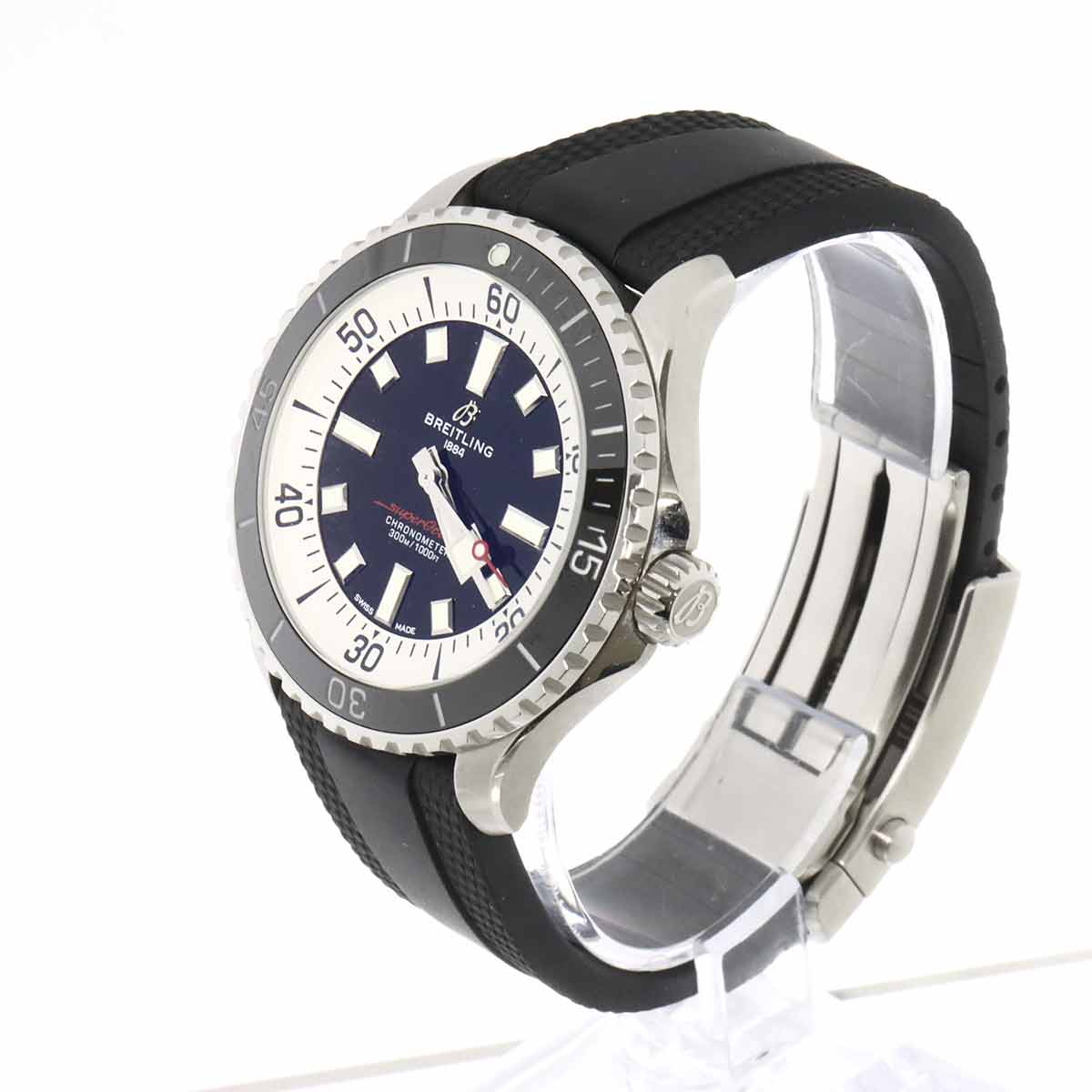 Super Ocean A17376 Automatic Black Dial Mens Watch
