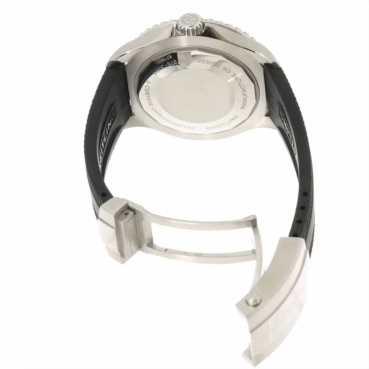 Super Ocean A17376 Automatic Black Dial Mens Watch