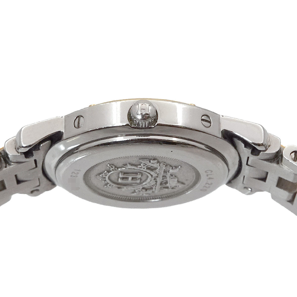 Clipper Two Tone CL4 220 Quartz Date cream Dial Ladies Watch