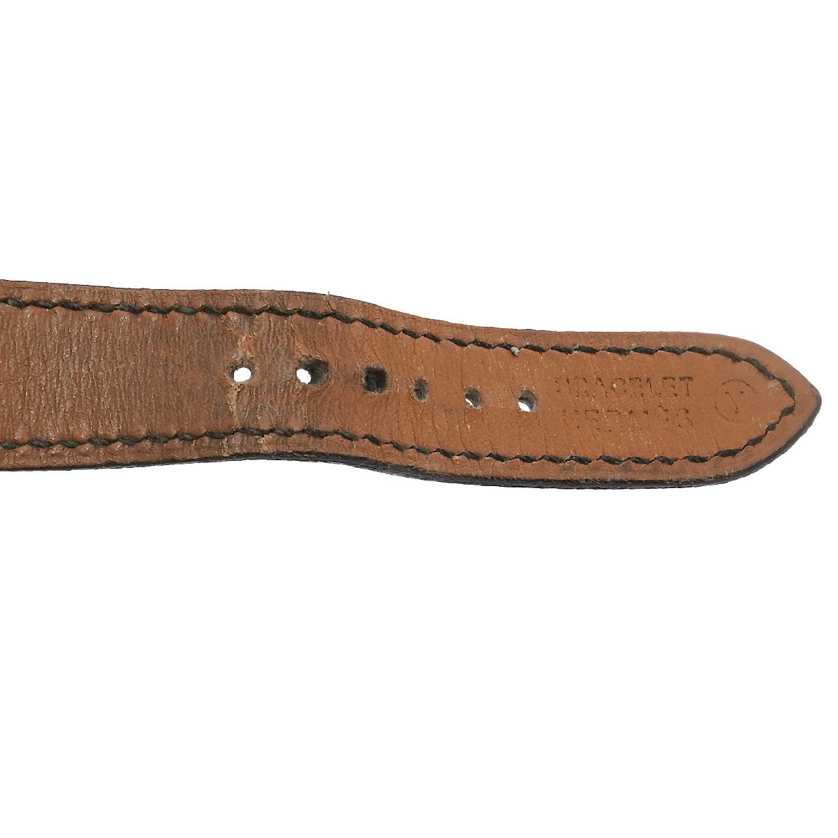 Medor Vintage pyramid Gold studs Quartz White Dial Ladies