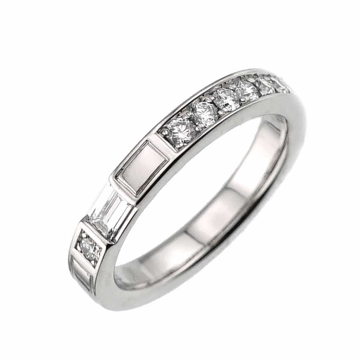 Traffic Diamond Ring Pt Platinum size2.75-3(US)