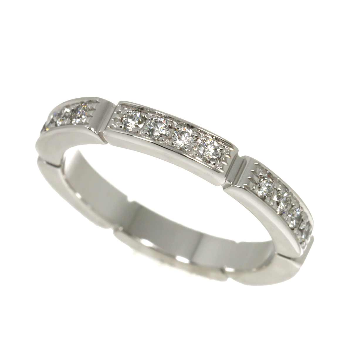 Maillon Panthere Ring Diamond 18K 750 Size45 3.25(US)