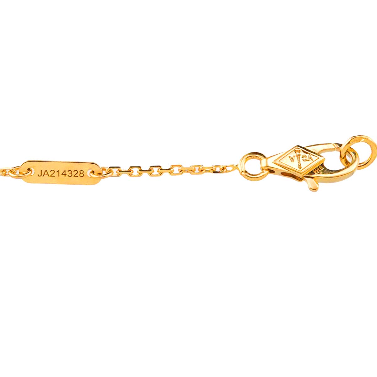 Frivole Diamond Mini Necklace 18K YG 750