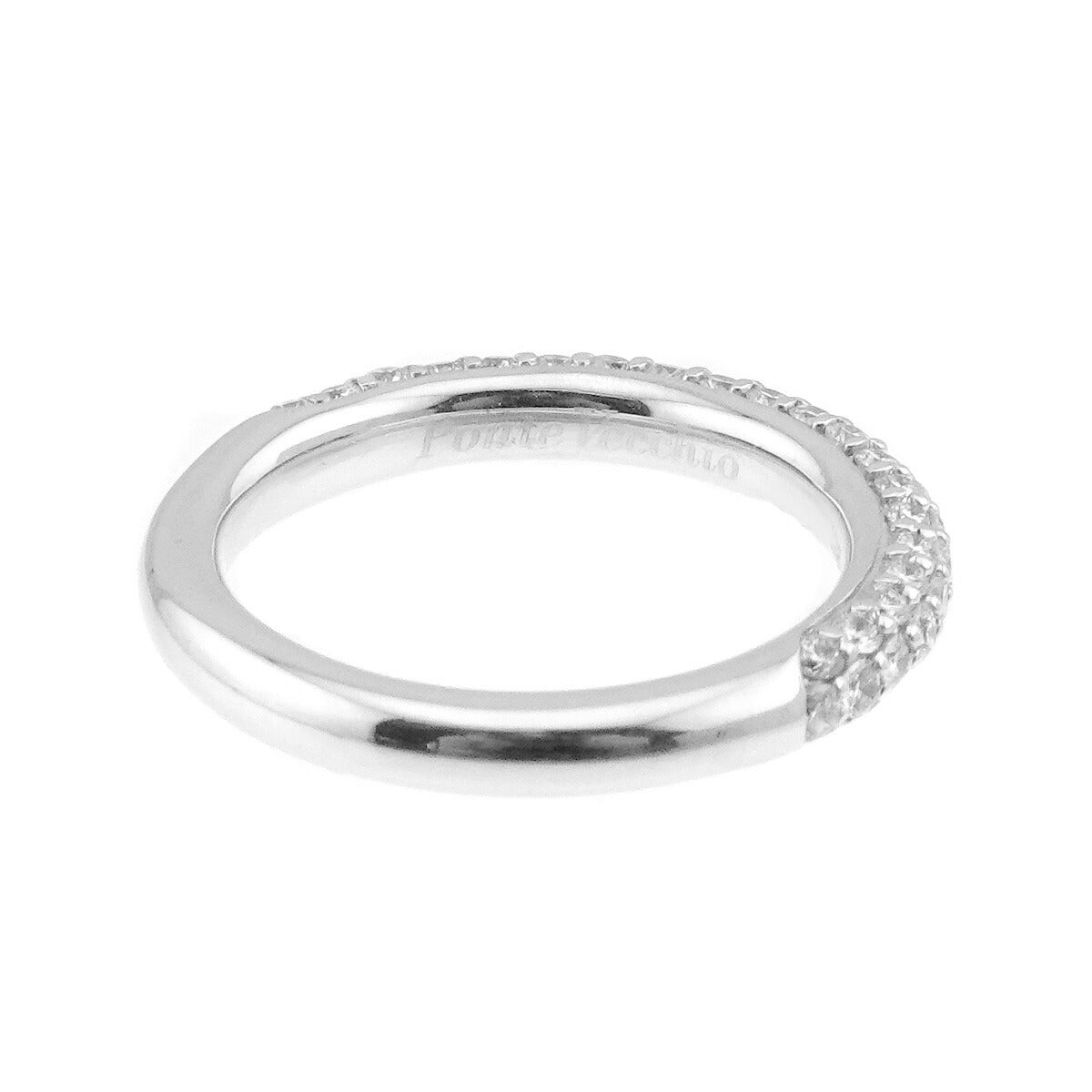 Ponte Vecchio Diamond 0.77ct Ring 18K WG 750 Size5.25(US)