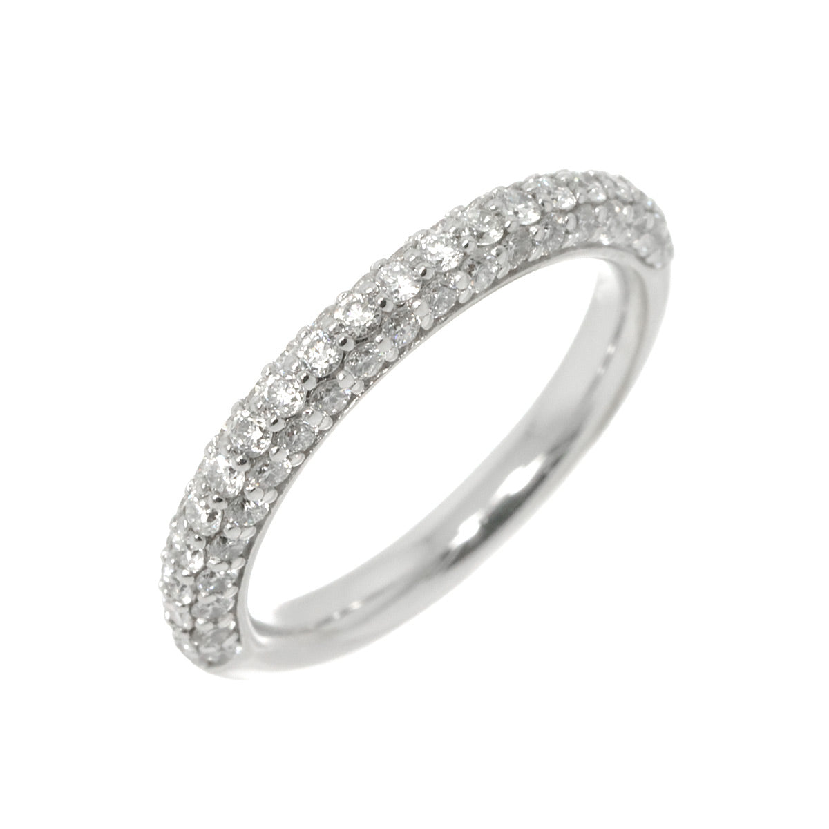 Ponte Vecchio Diamond 0.77ct Ring 18K WG 750 Size5.25(US)