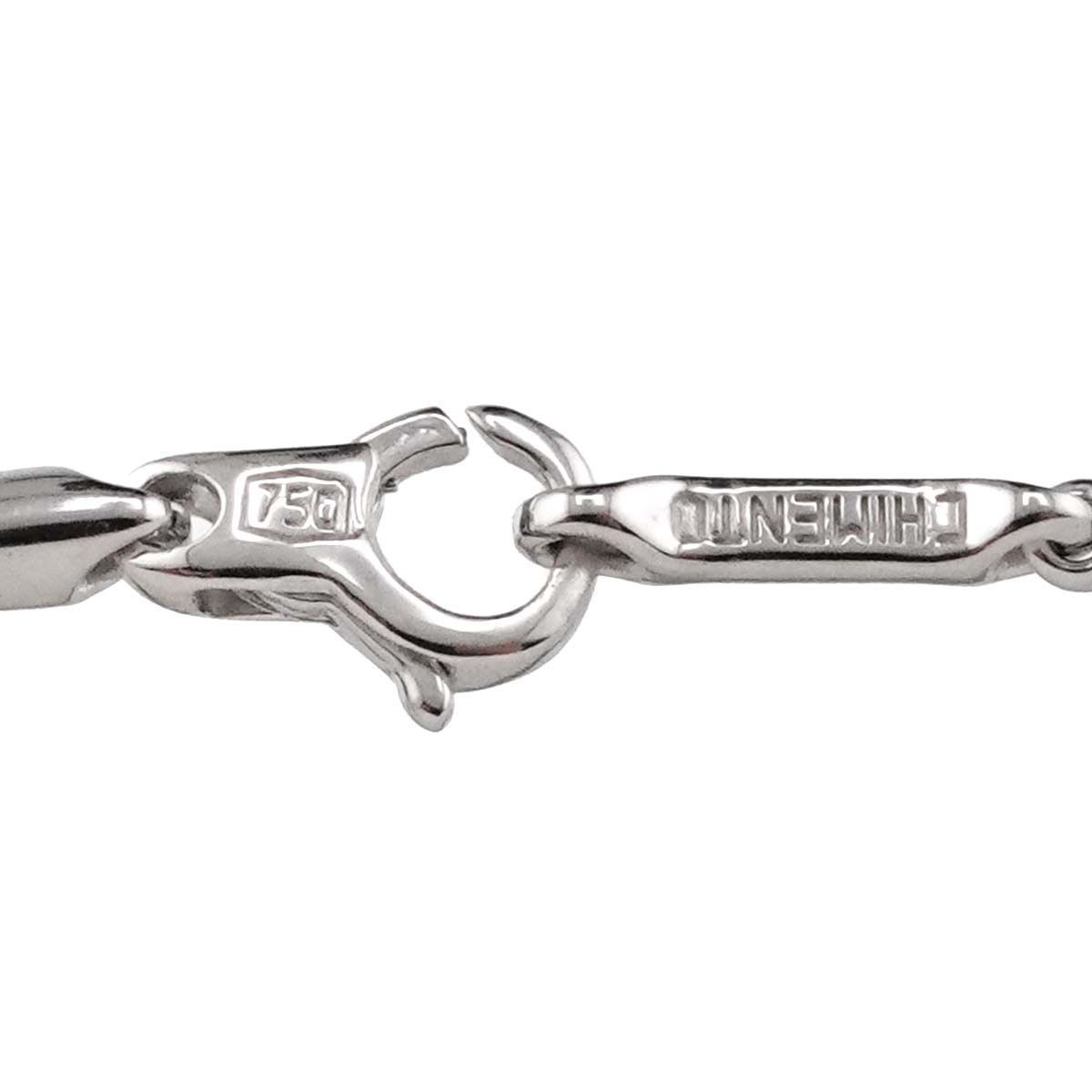 Diamond 0.38ct Necklace 18K WG 750