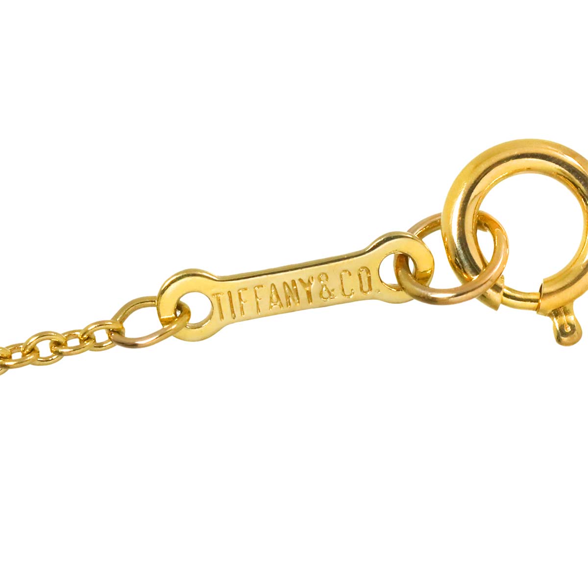 By The Yard Diamond 1P Necklace 18K Yellow Gold 750