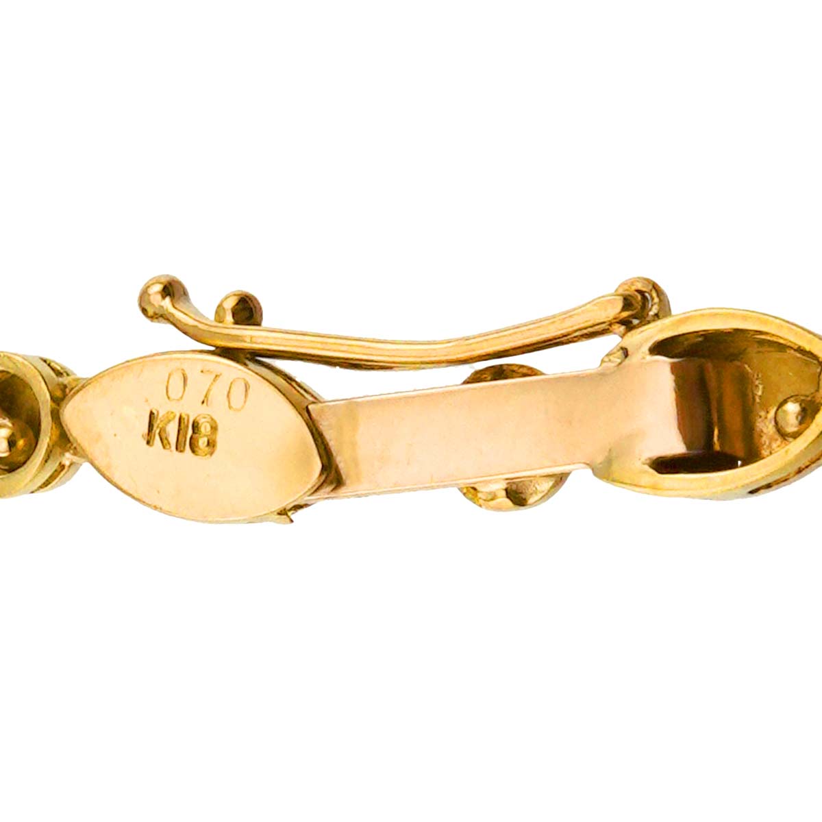 Diamond 0.70ct Bracelet 18K YG 750