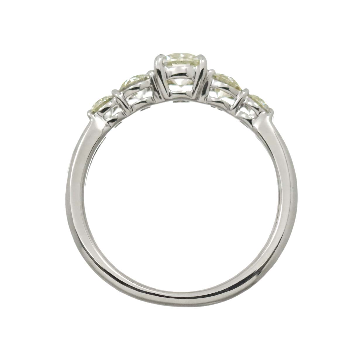 Diamond 0.85ct Ring Pt Platinum size6(US)