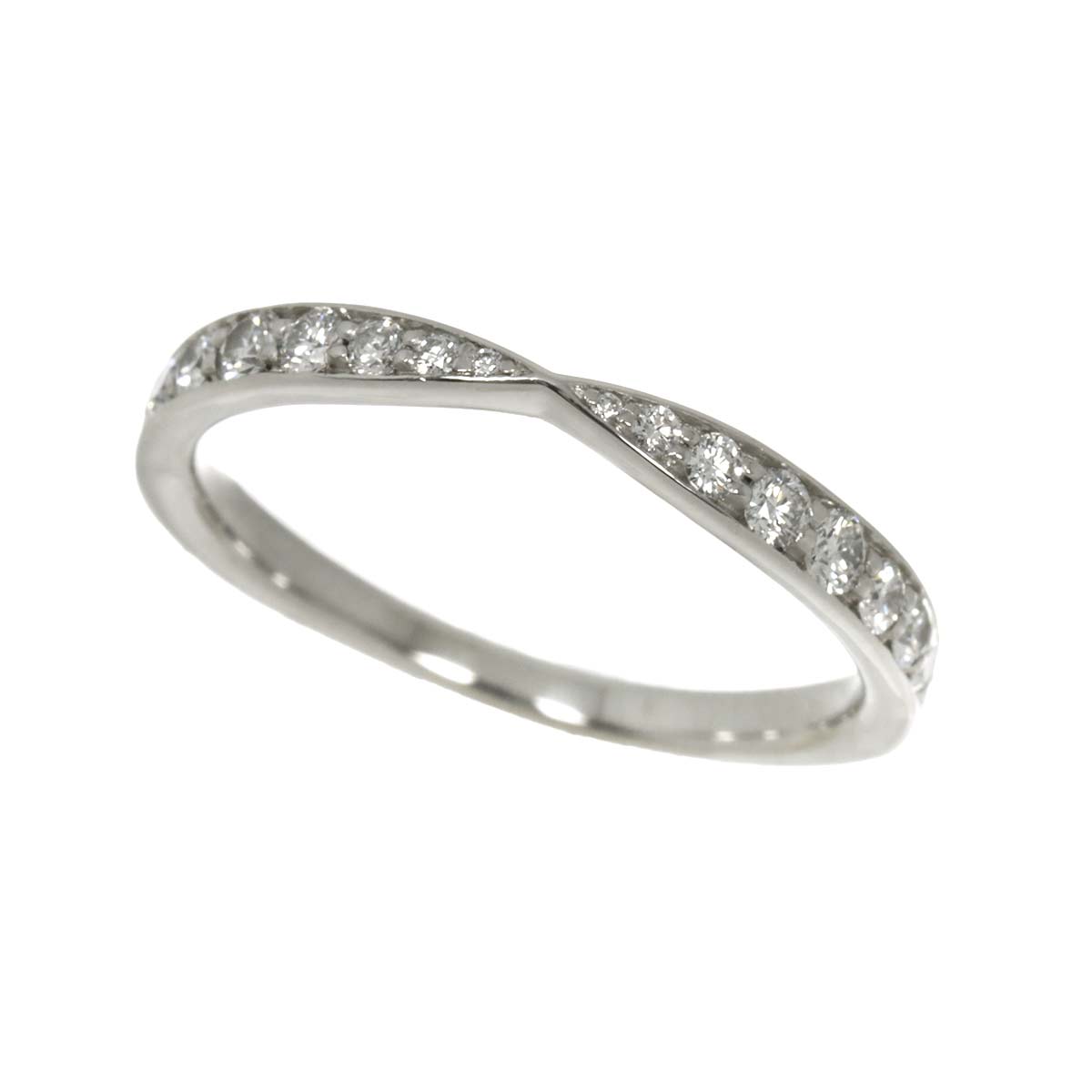 Harmony Band Ring Diamond Pt Platinum size4.5(US)