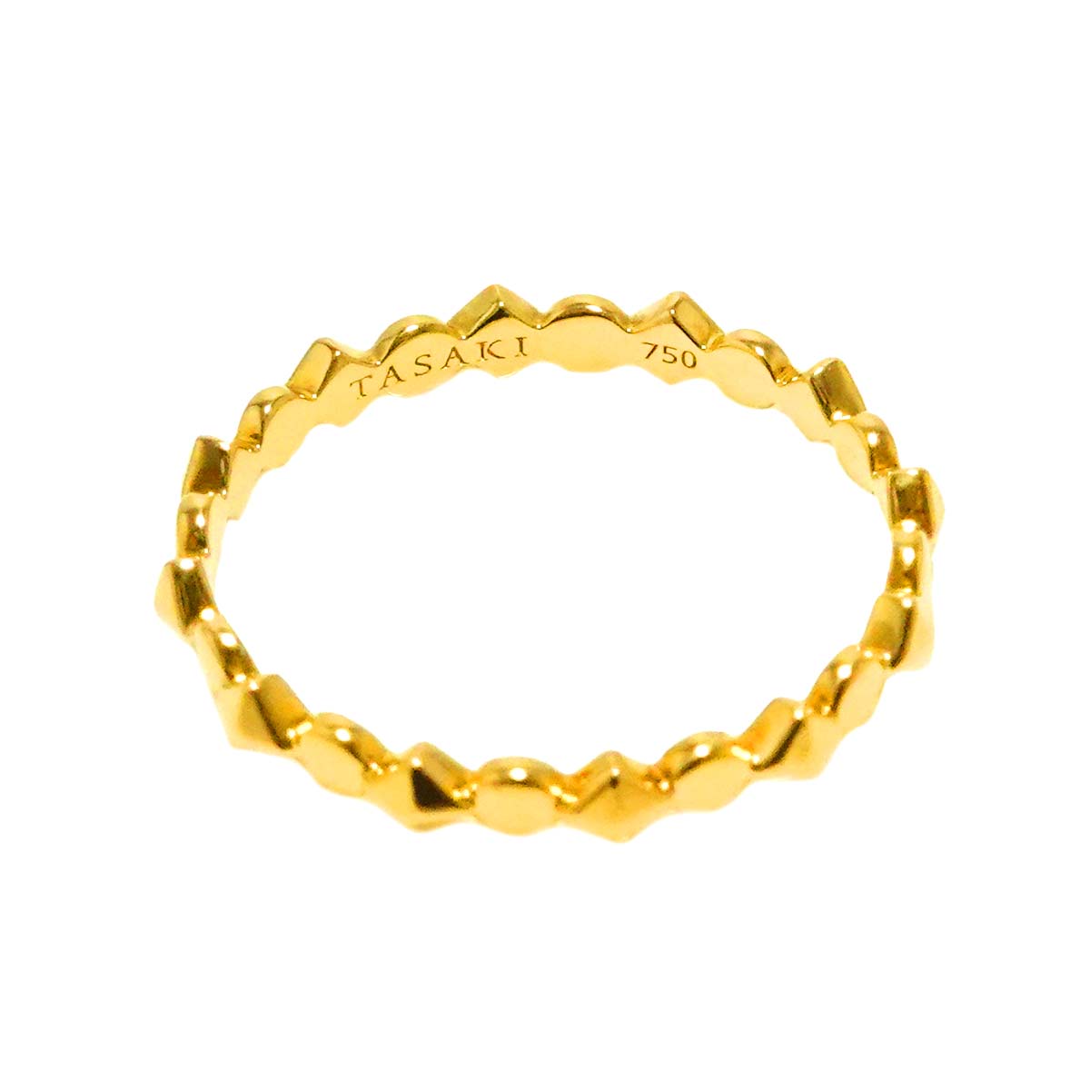 Ring 18K YG 750 size4.75-5(US)