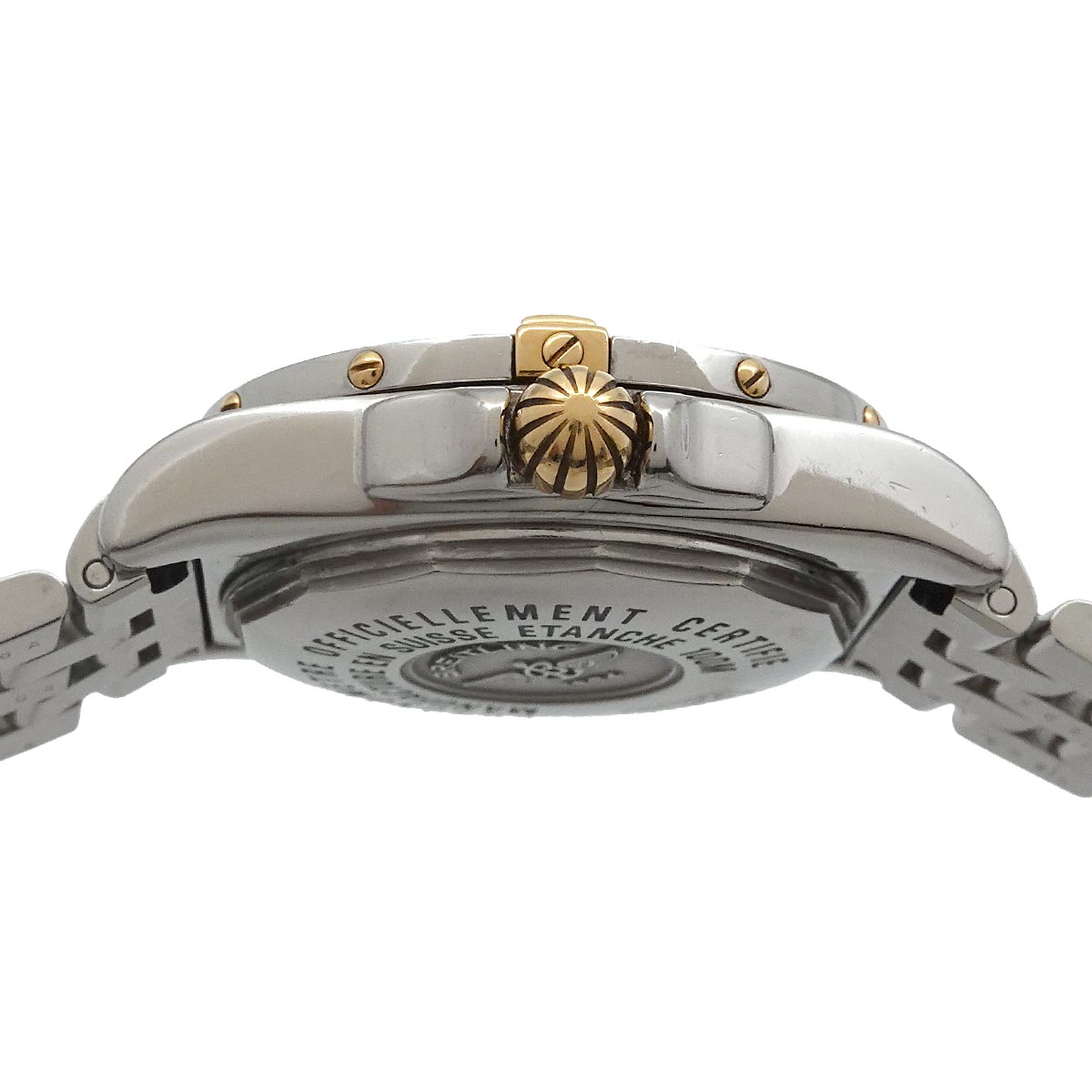 Cockpit B71356 8P Diamond Navy Dial Quartz Ladies Watch