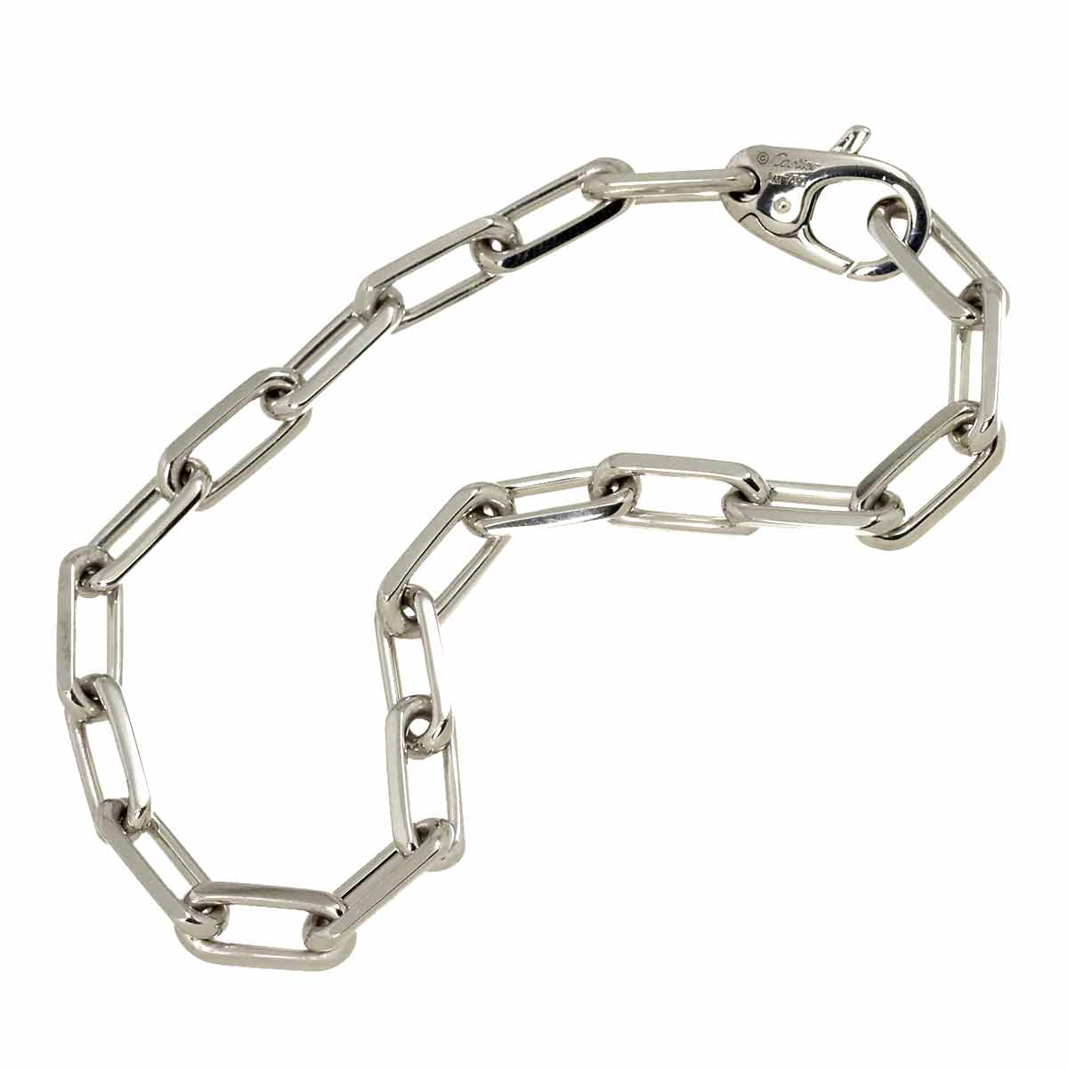 Santos Bracelet MM 18K White Gold 750